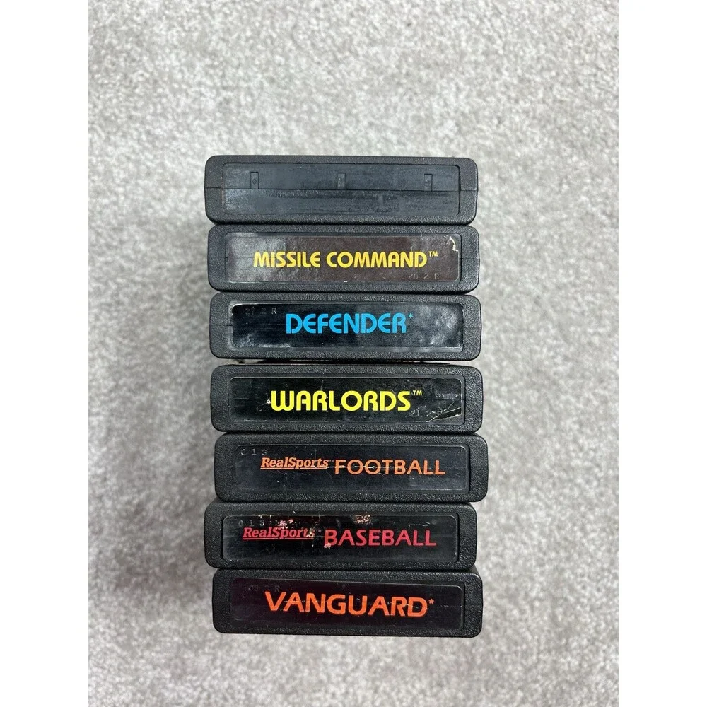 Atari 2600 Game Lot Of‎ 8 Untested